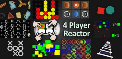 4 Реактивных Игрока (4 Player Reactor)